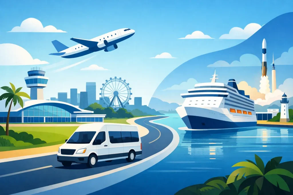Orlando Airport Shuttle Service to Port Canaveral
