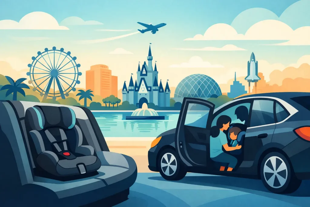 Are Child Seats Available for Orlando Rides?