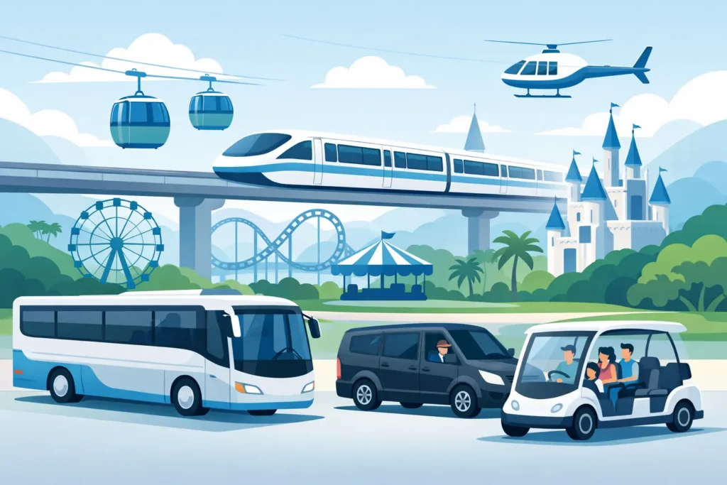 Private Theme Park Transportation That Works