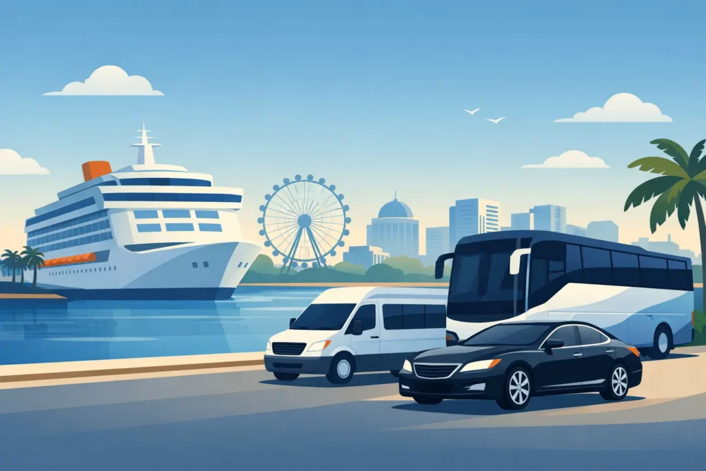 Best Transportation for Cruise Groups in Orlando